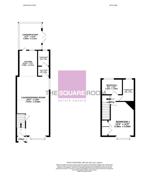 73, Highbank Avenue, Blackpool floorplan