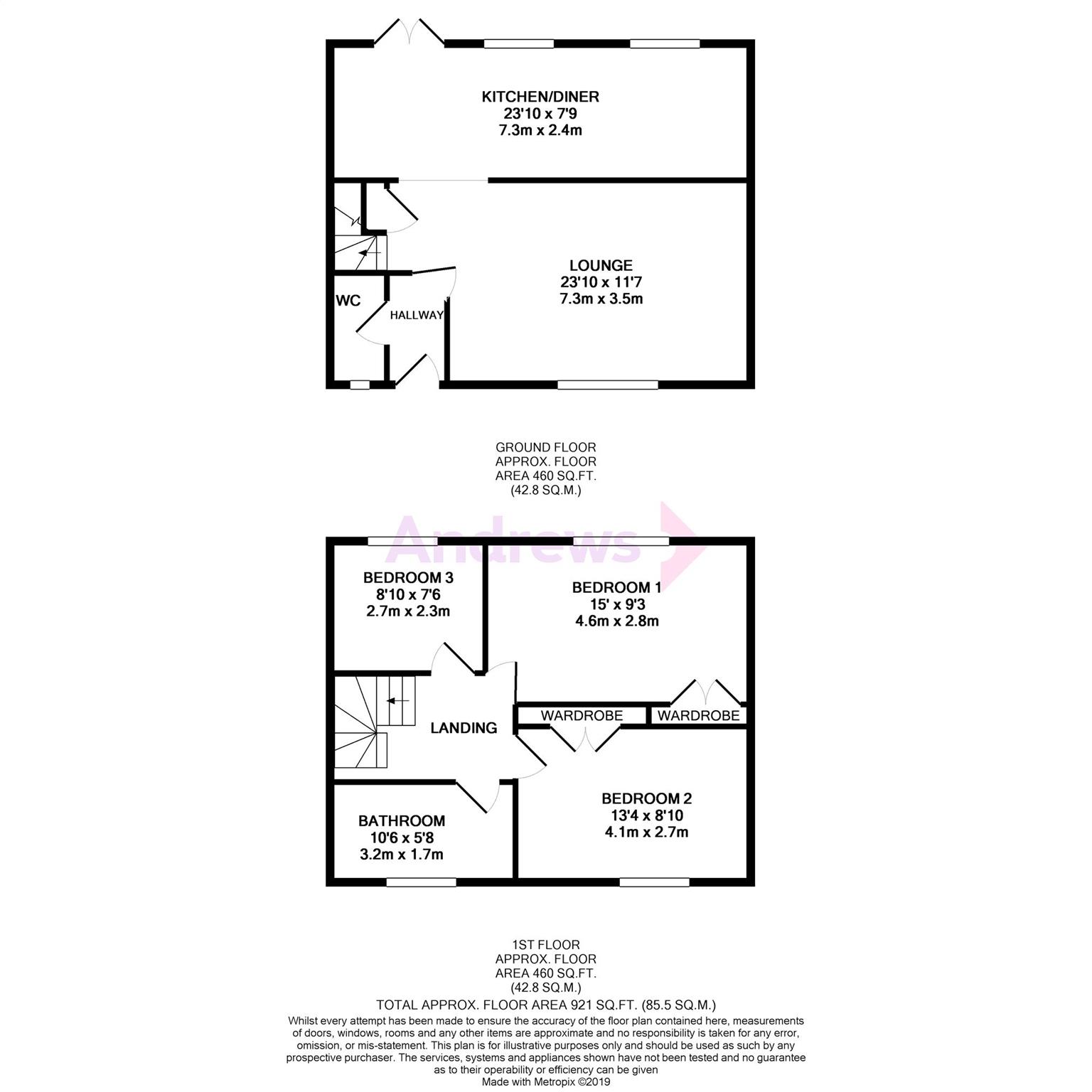 3 Bedrooms End terrace house for sale in 2 Laurel Avenue, Walton Cardiff, Tewkesbury, Gloucestershire GL20