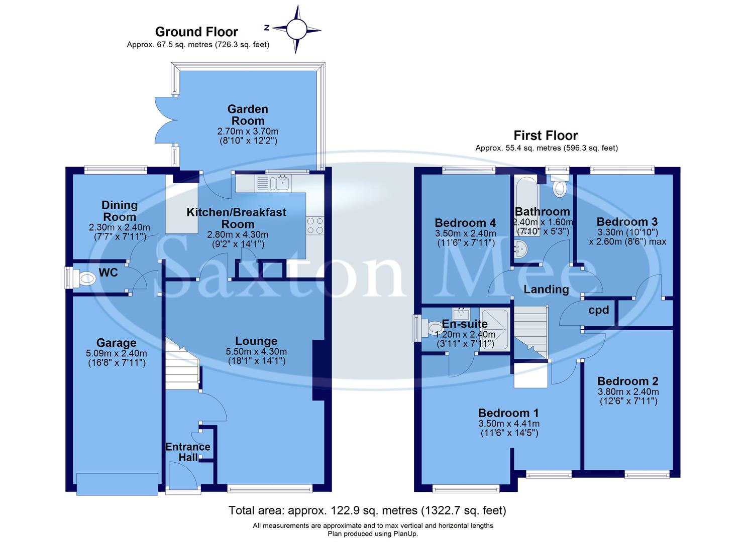 5, Taverner Croft, Sheffield floorplan