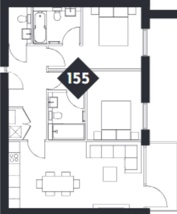 155,, Victoria Point, Ashford floorplan