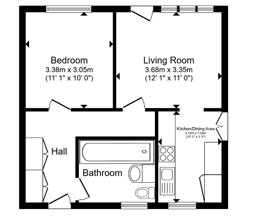 26, Tudor Way, Hertford floorplan