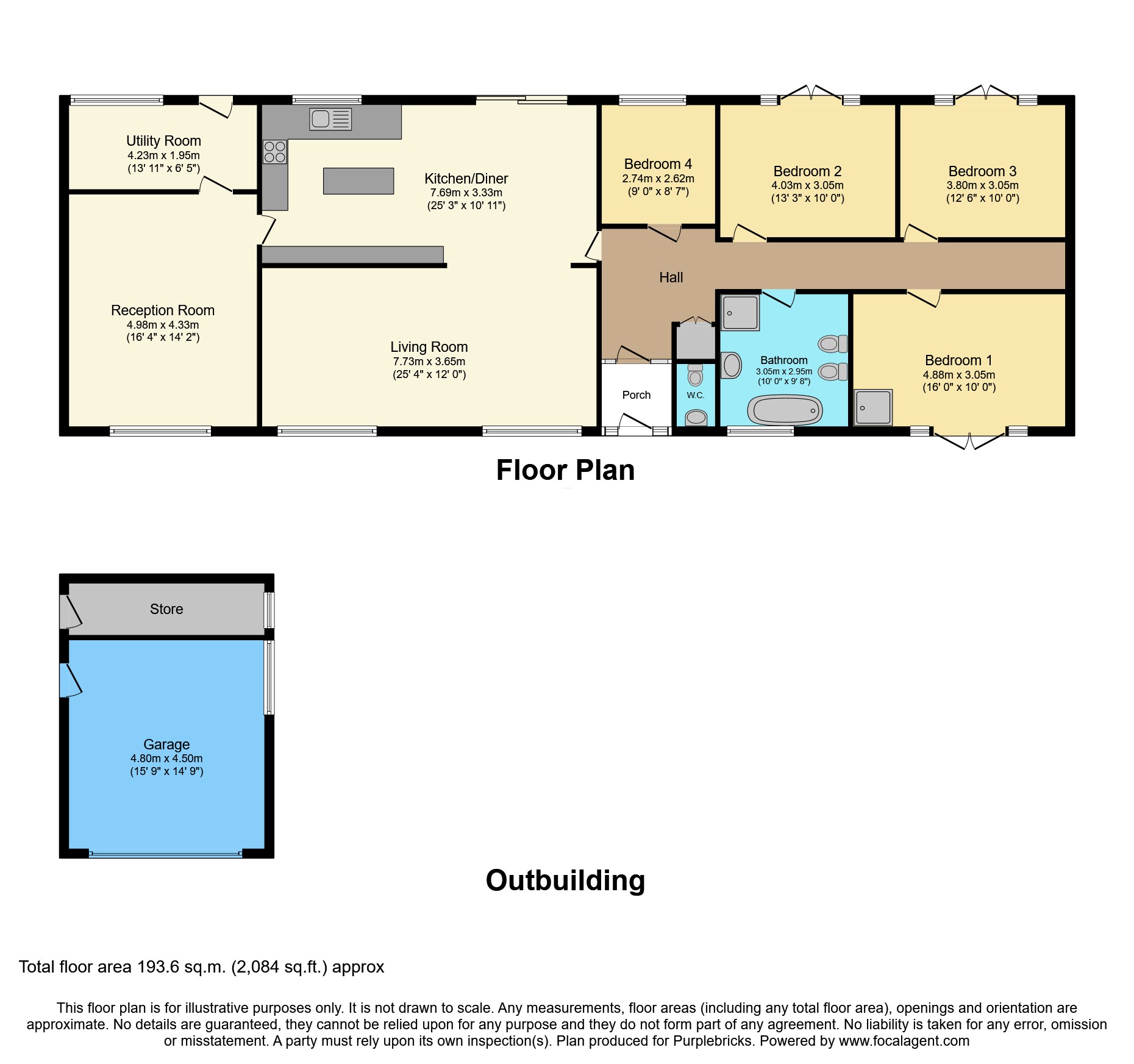 Lion Acre, Moss Lane, Southport floorplan