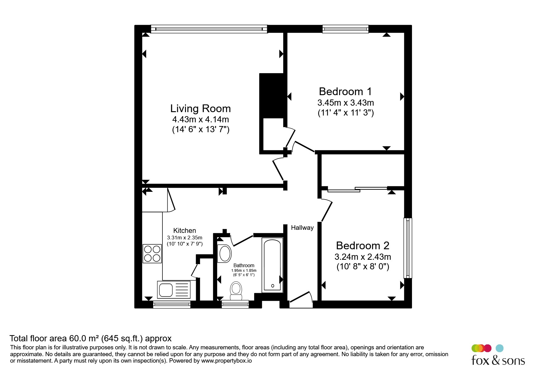 Ipswich Close, Plymouth floorplan