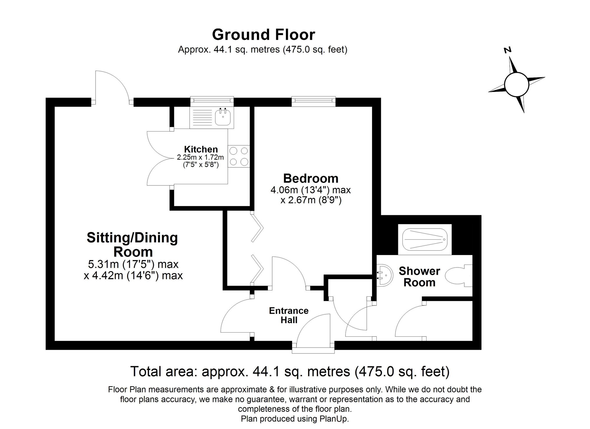 8 Whitings Court, Hitchin floorplan