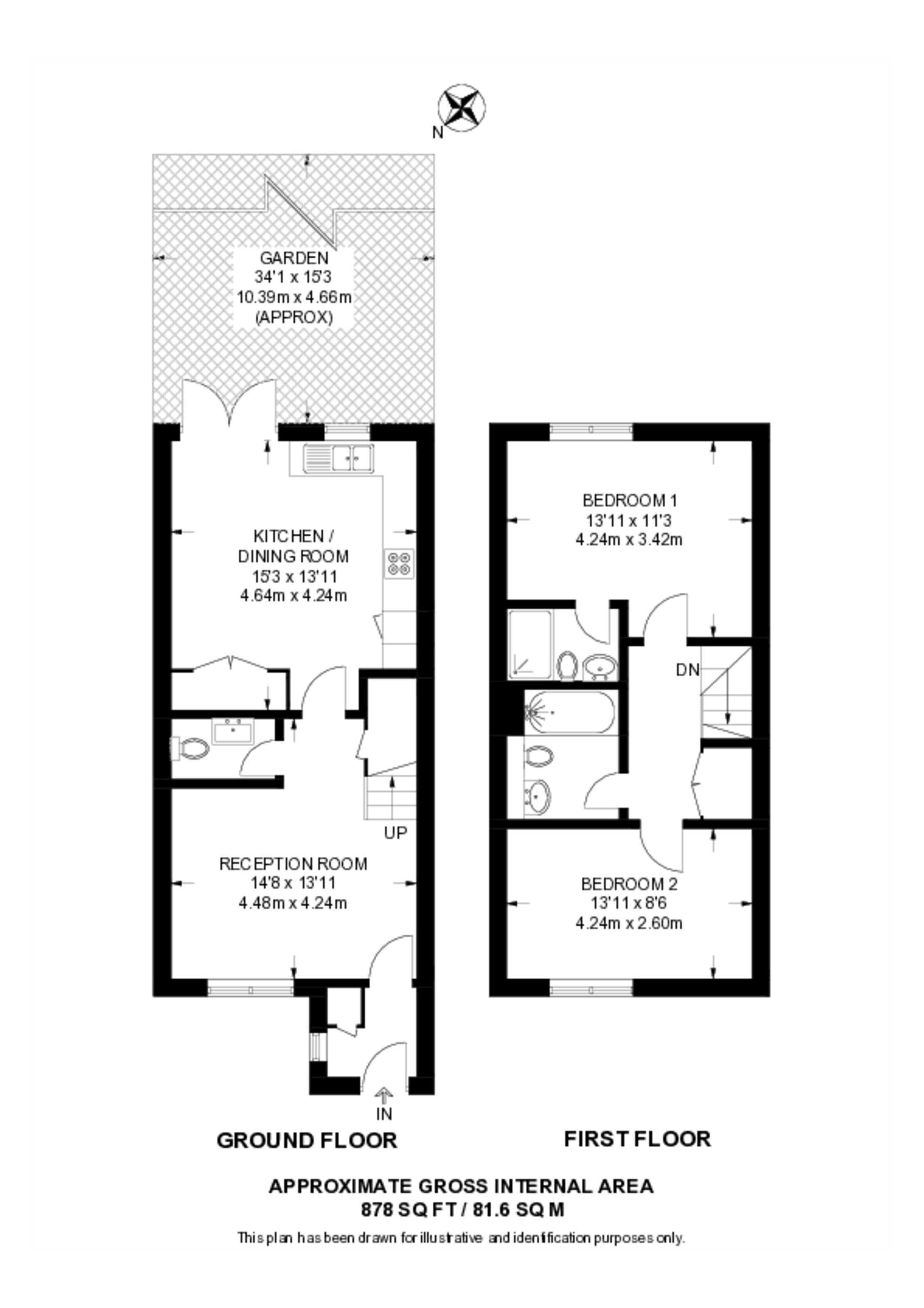 Finchley Central, Finchley floorplan