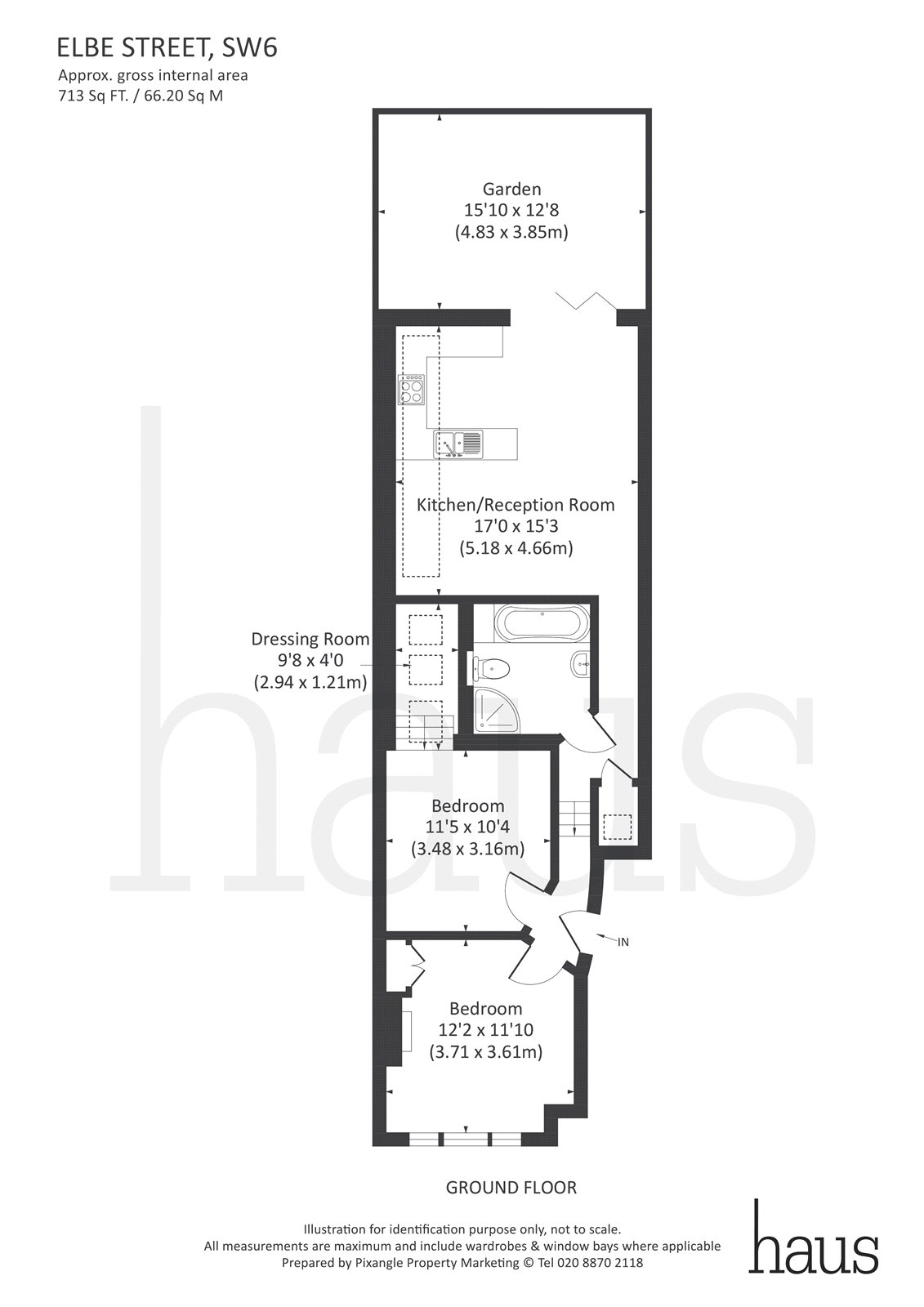 2 Bedrooms Flat to rent in Elbe Street, Fulham SW6