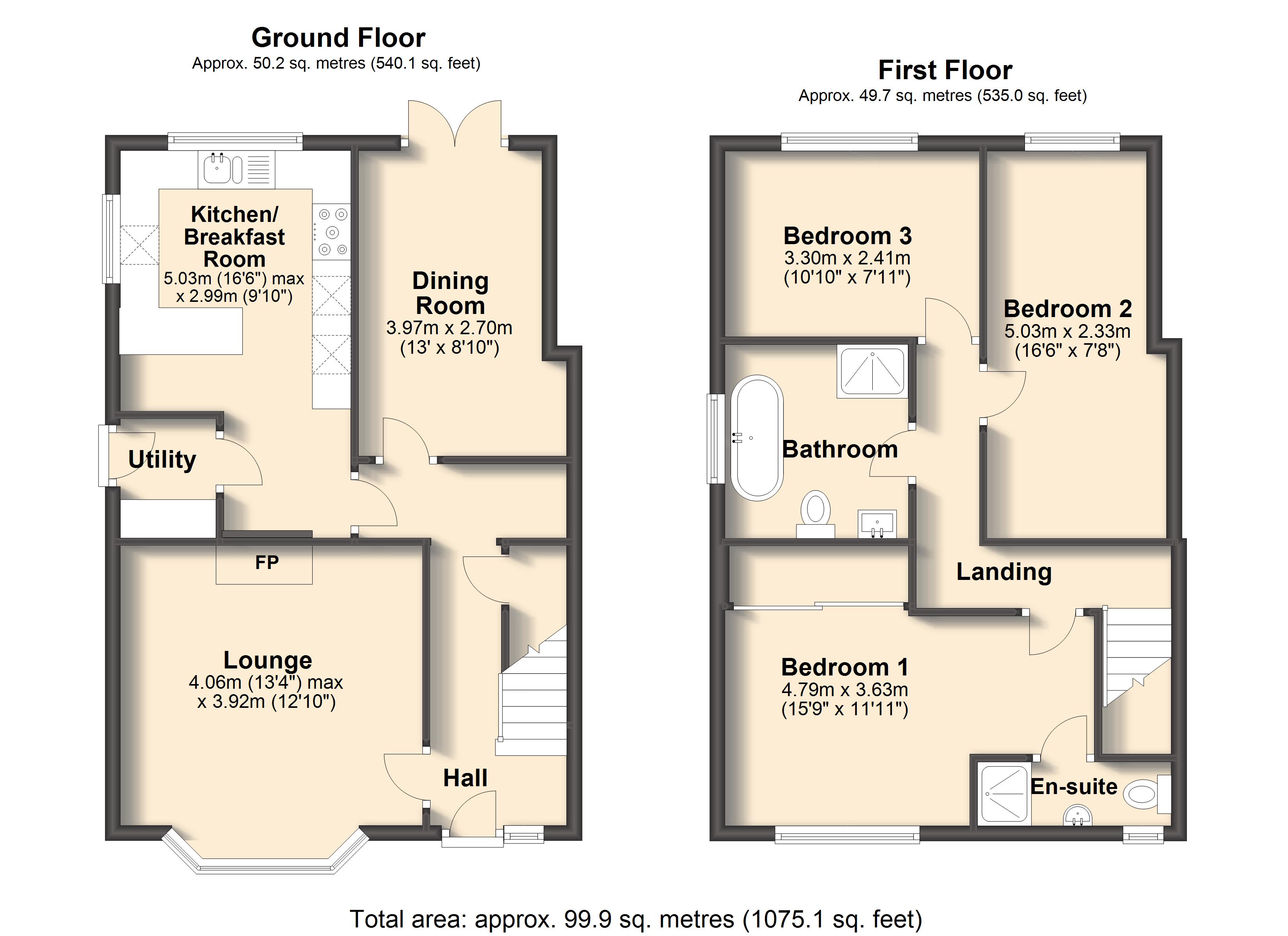 3 Bedrooms Semi-detached house for sale in Church Side, Hasland, Chesterfield S41