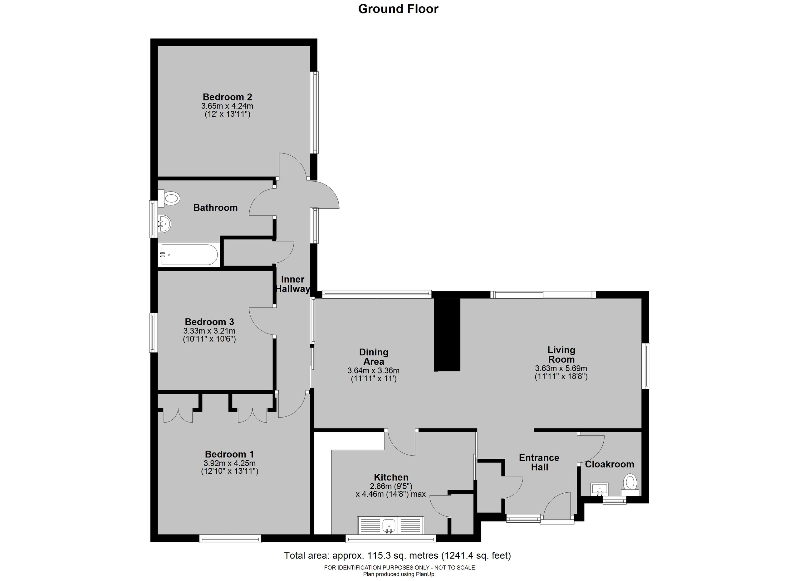 6 Canon Rise, Hereford floorplan