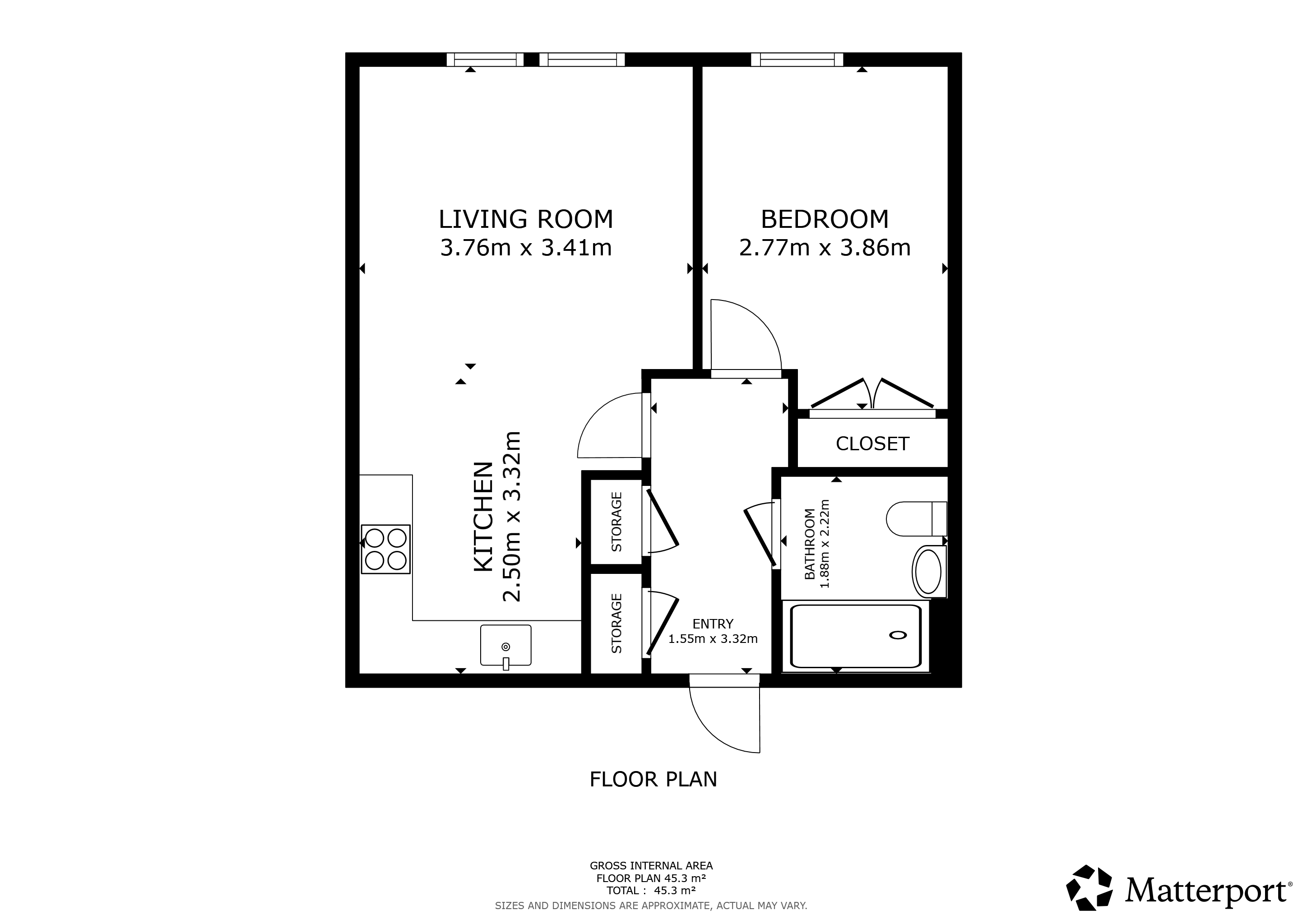 61, Charleston Road North (FMP), Aberdeen floorplan