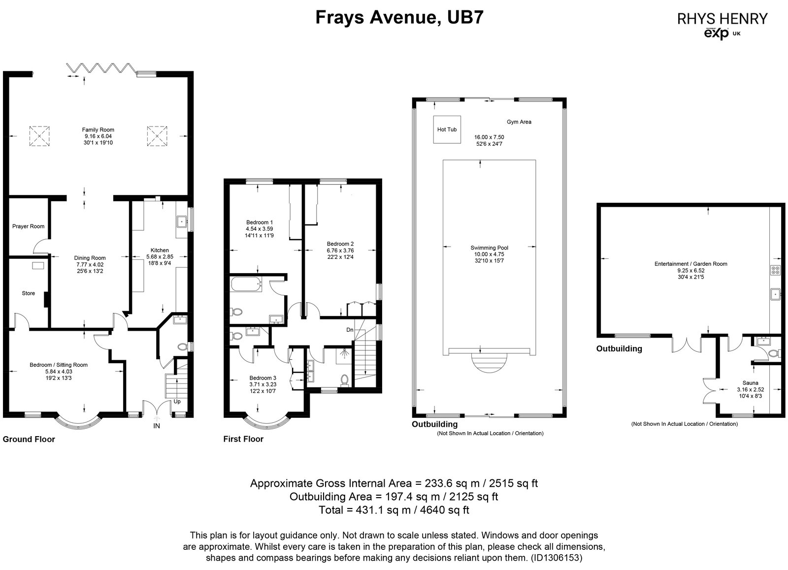 38, Frays Avenue, West Drayton floorplan