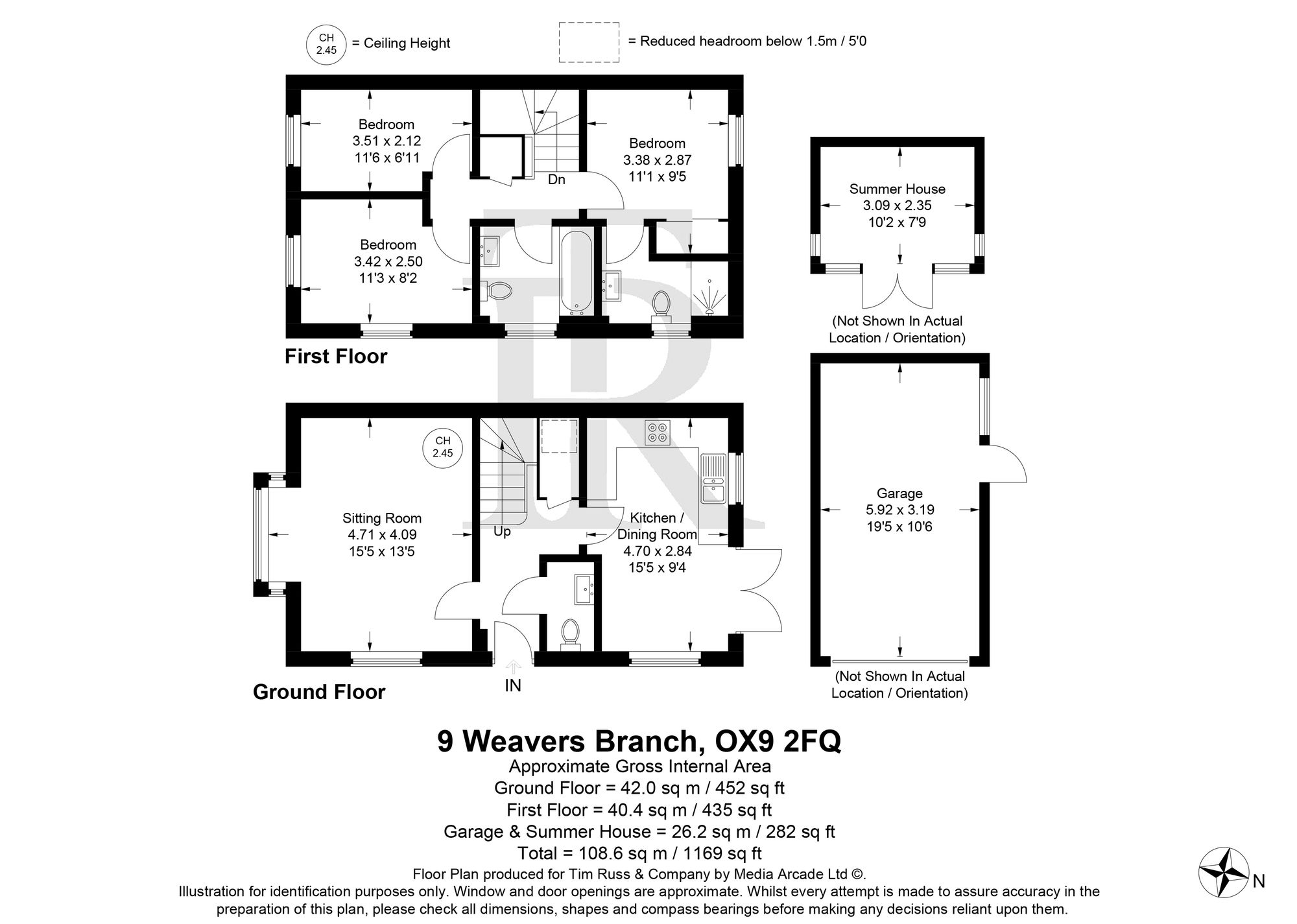 9 Weavers Branch, Thame floorplan
