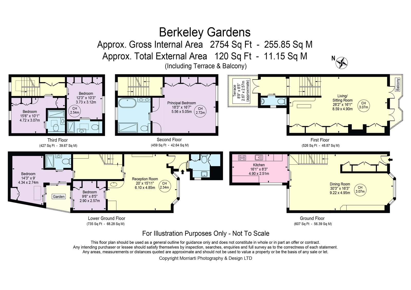 8, Berkeley Gardens, London floorplan