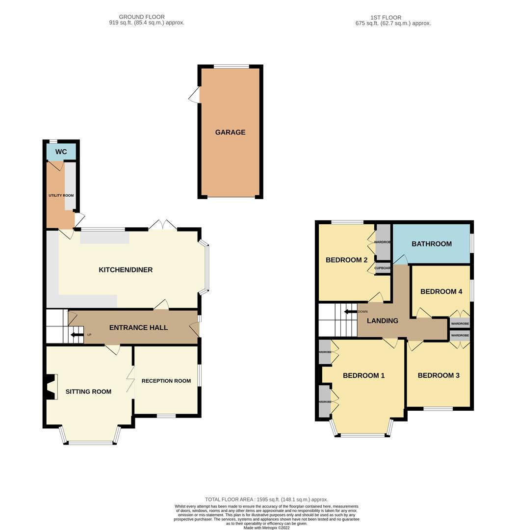 Lawn Avenue, Great Yarmouth, Norfolk NR30, 4 bedroom semidetached