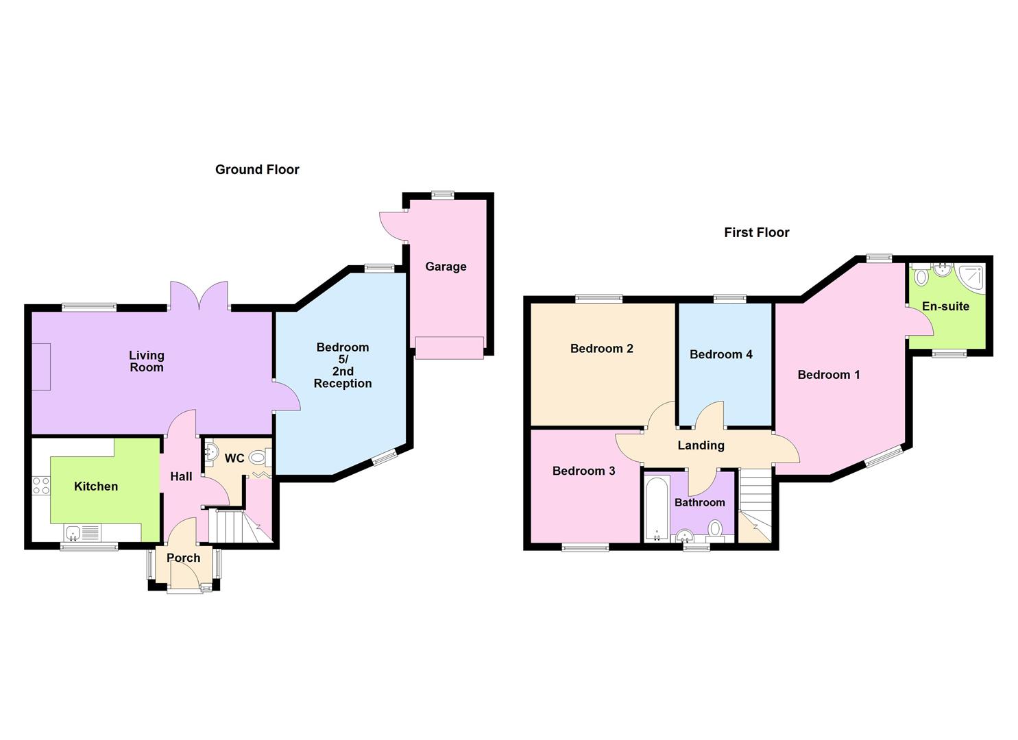 2, Caernarvon Close, Dorchester floorplan