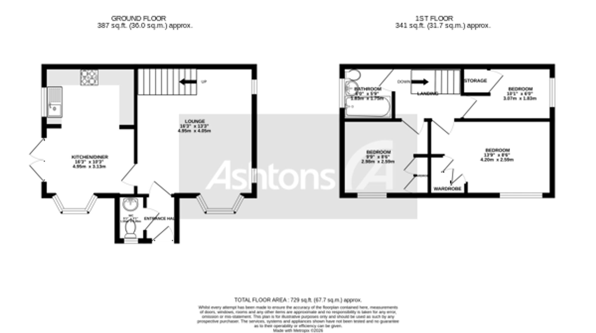 59 Chelford Road, St. Helens floorplan