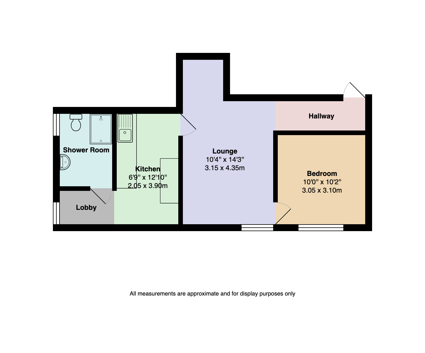Flat 12, 48, Handsworth Wood Road, Birmingham floorplan