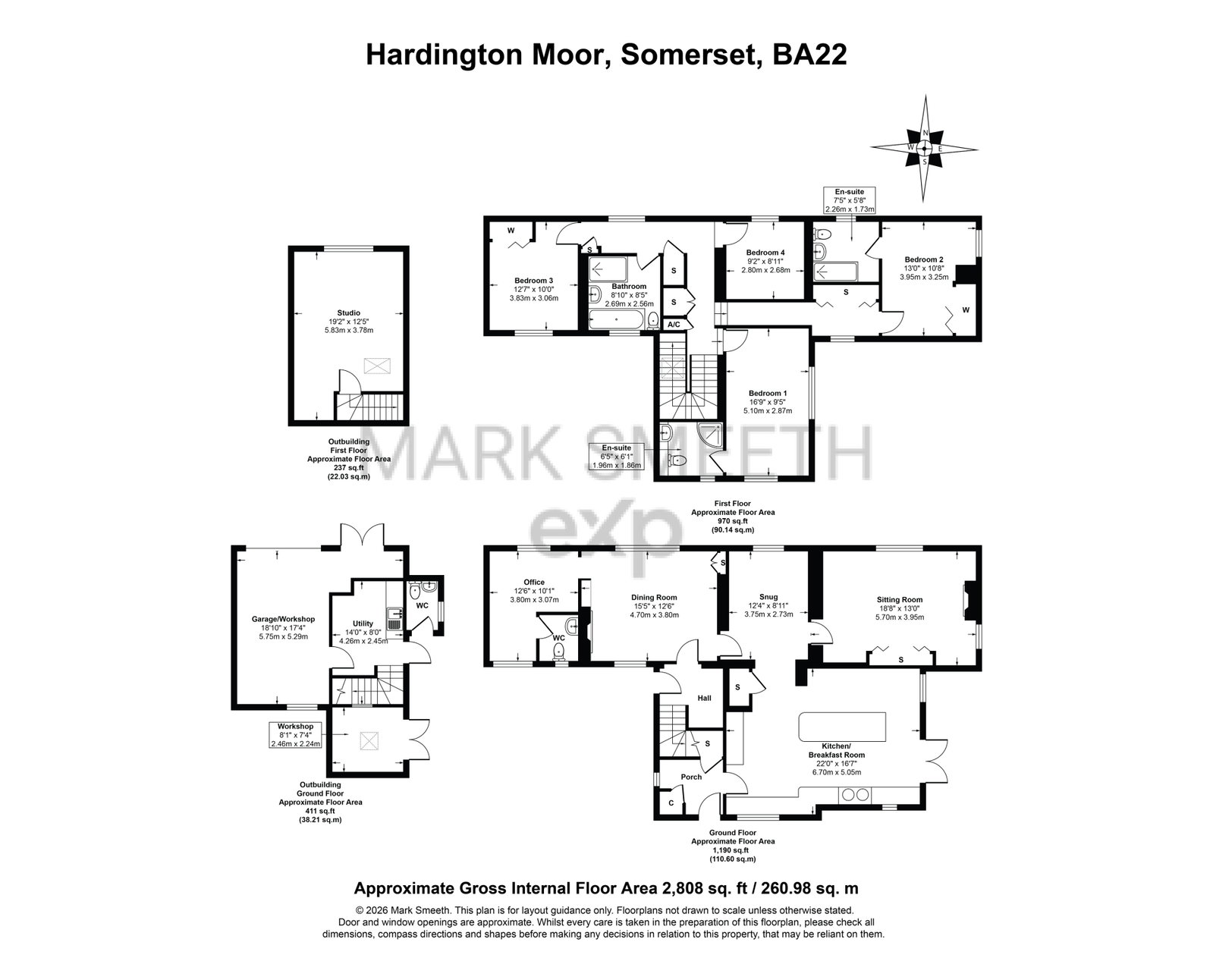 Moorland Cottage, Yeovil floorplan