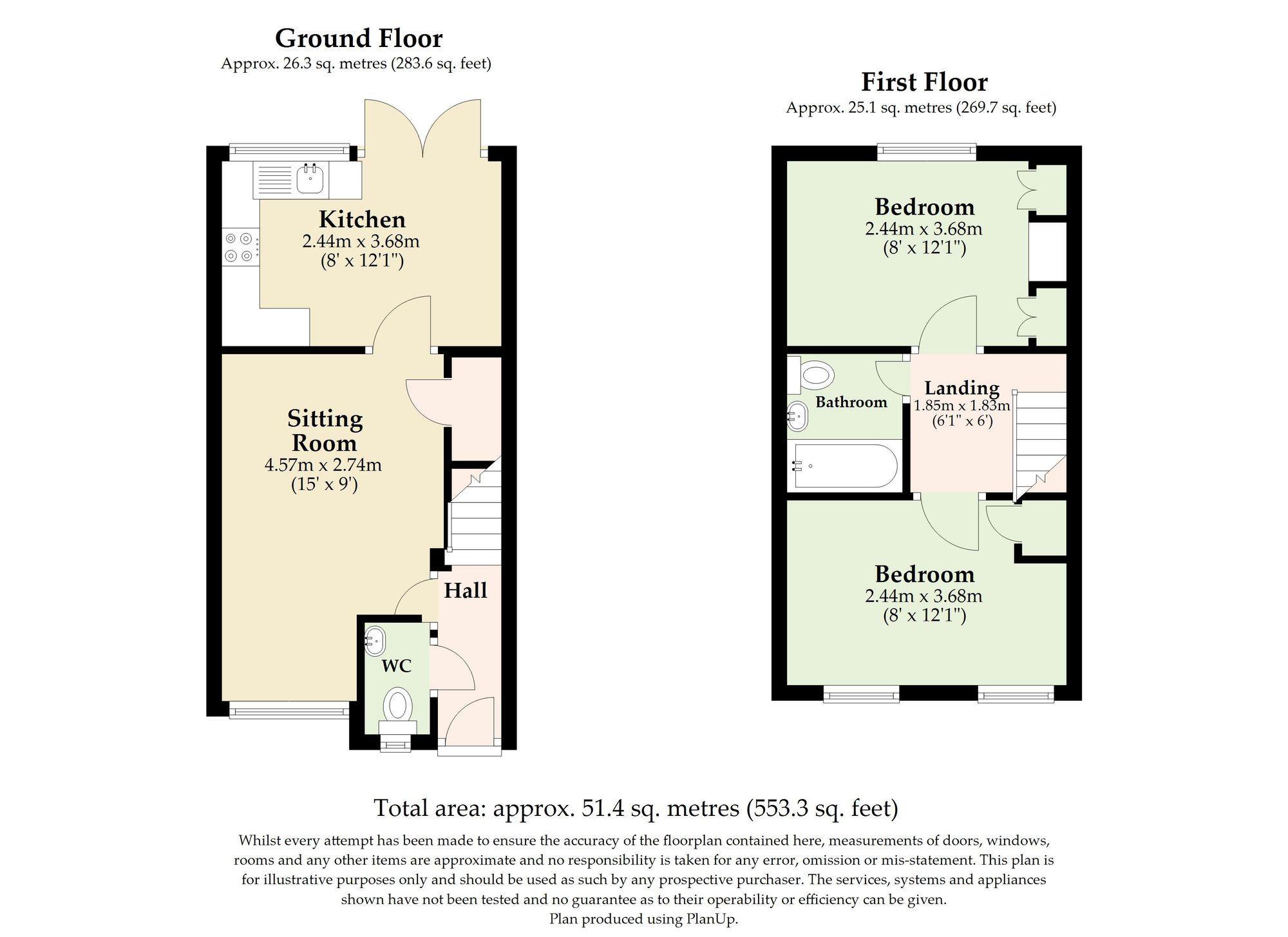 20 Bolton Road, Norwich floorplan
