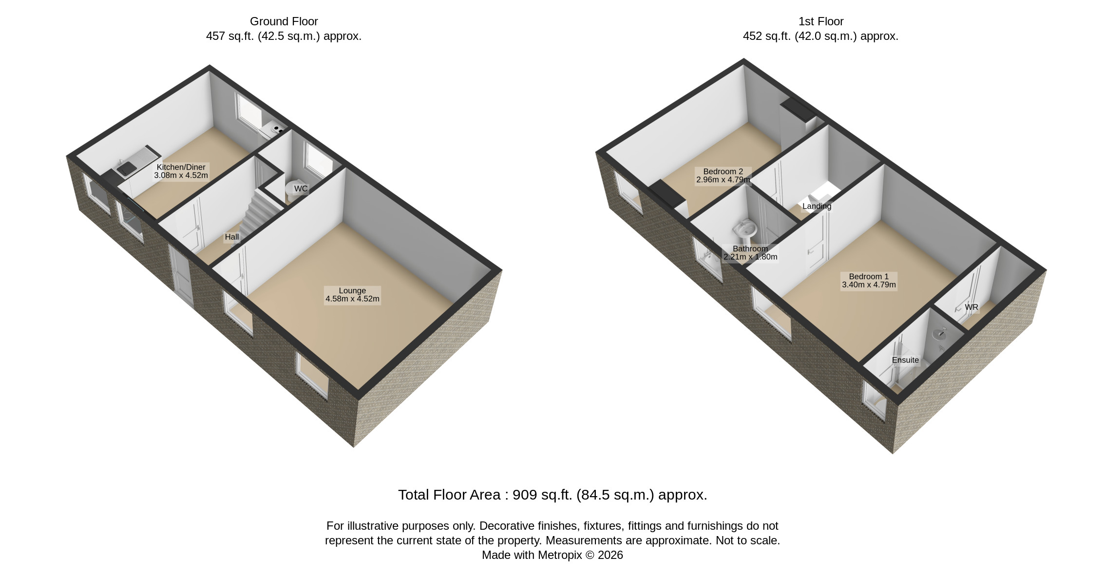 3 Bakehouse Mews Orchard Street, Yeovil floorplan