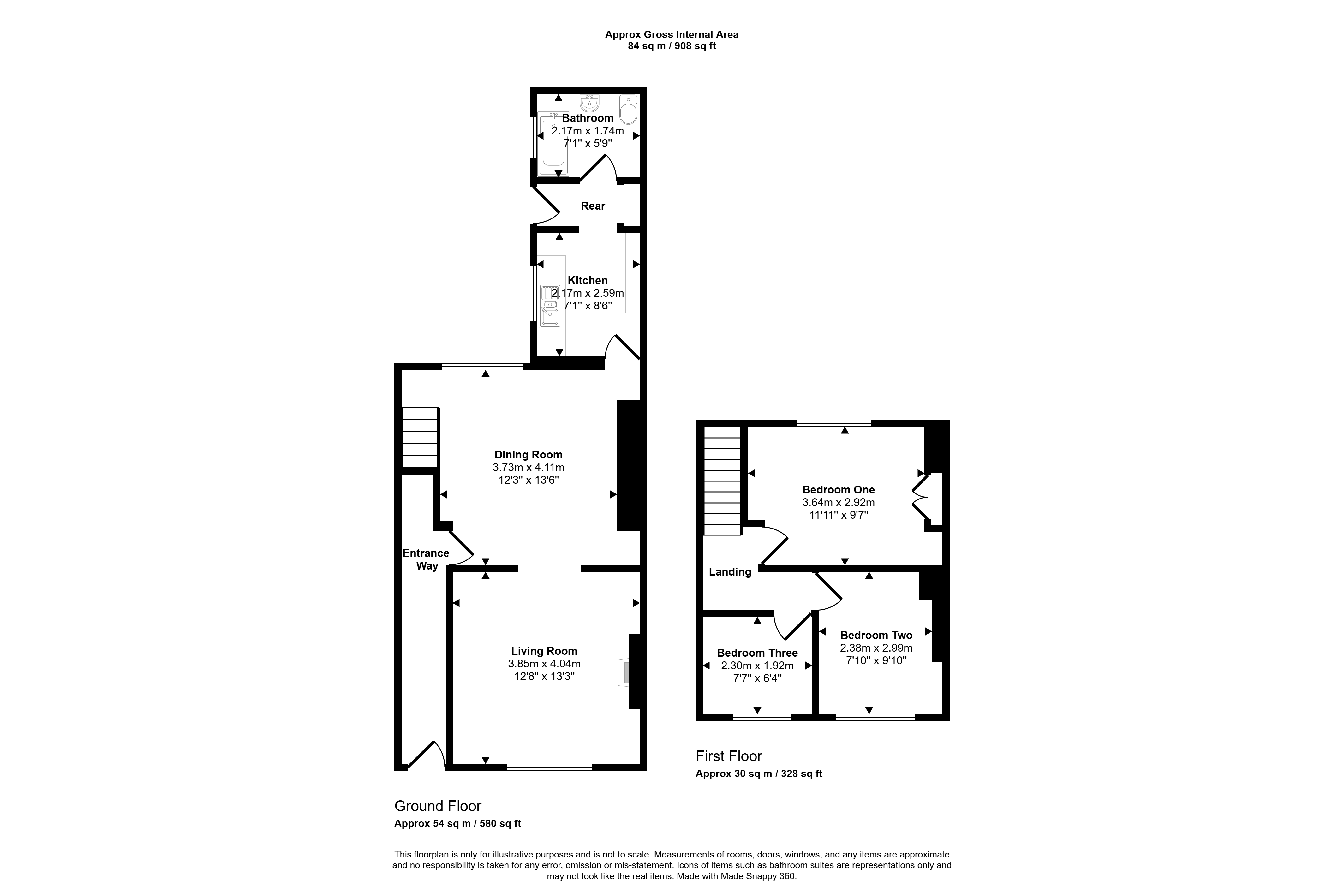42, Murton Lane, Houghton Le Spring floorplan