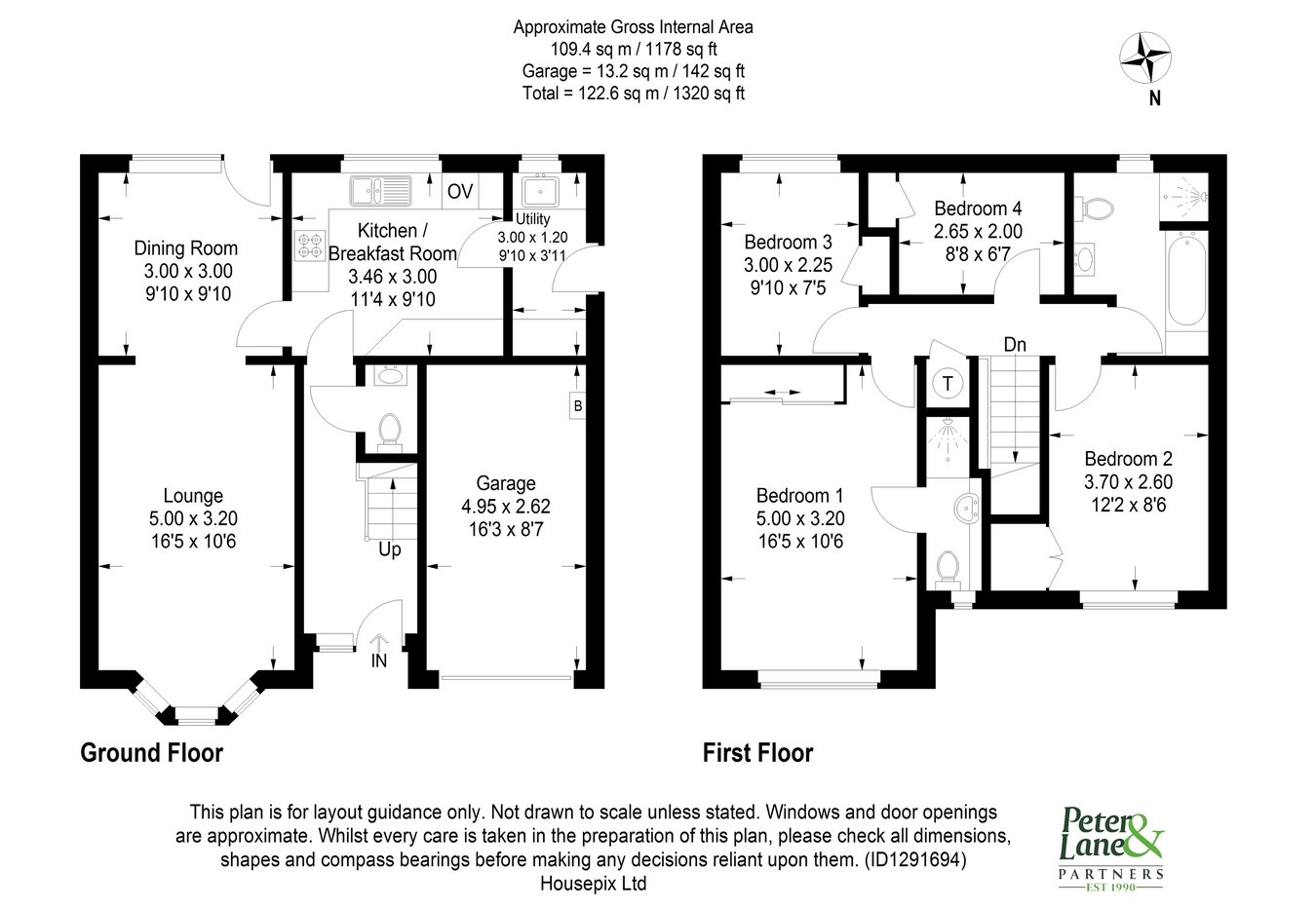 23, Riddiford Crescent, Huntingdon floorplan
