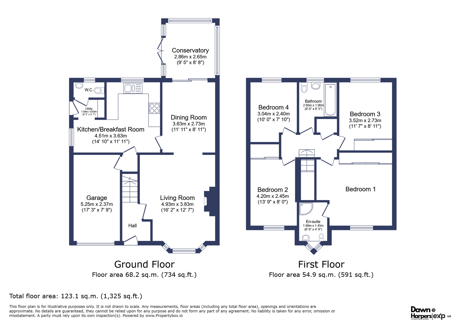 38, Chiltern Close, Ashington floorplan