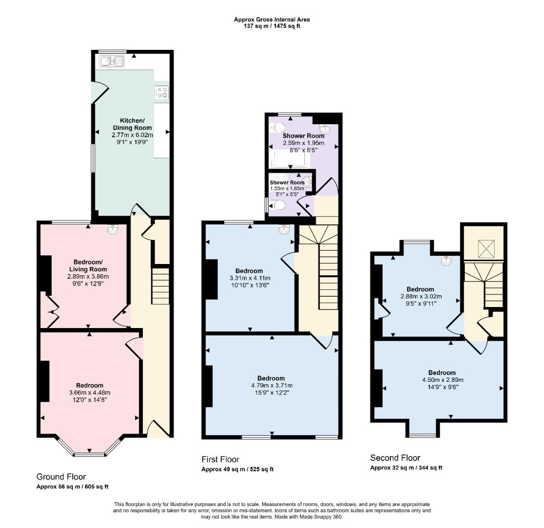 Agnes Road, Northampton floorplan