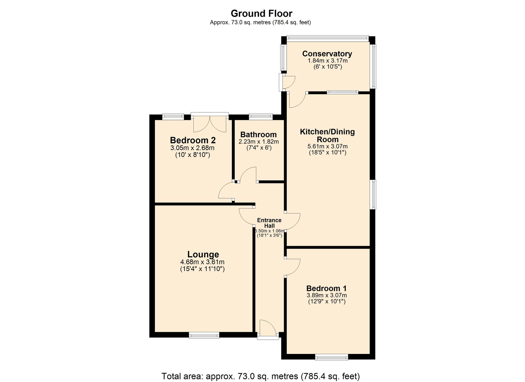 2 bed semidetached bungalow for sale in Thirlmere Drive, Darwen BB3