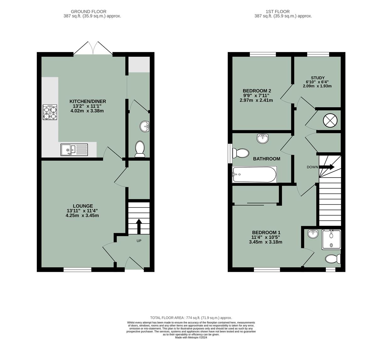 Clements Road, Chalgrove, Oxford OX44, 2 bedroom property for sale