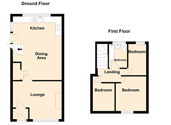 3 Bedrooms Terraced house to rent in Dallas Street, Preston PR1