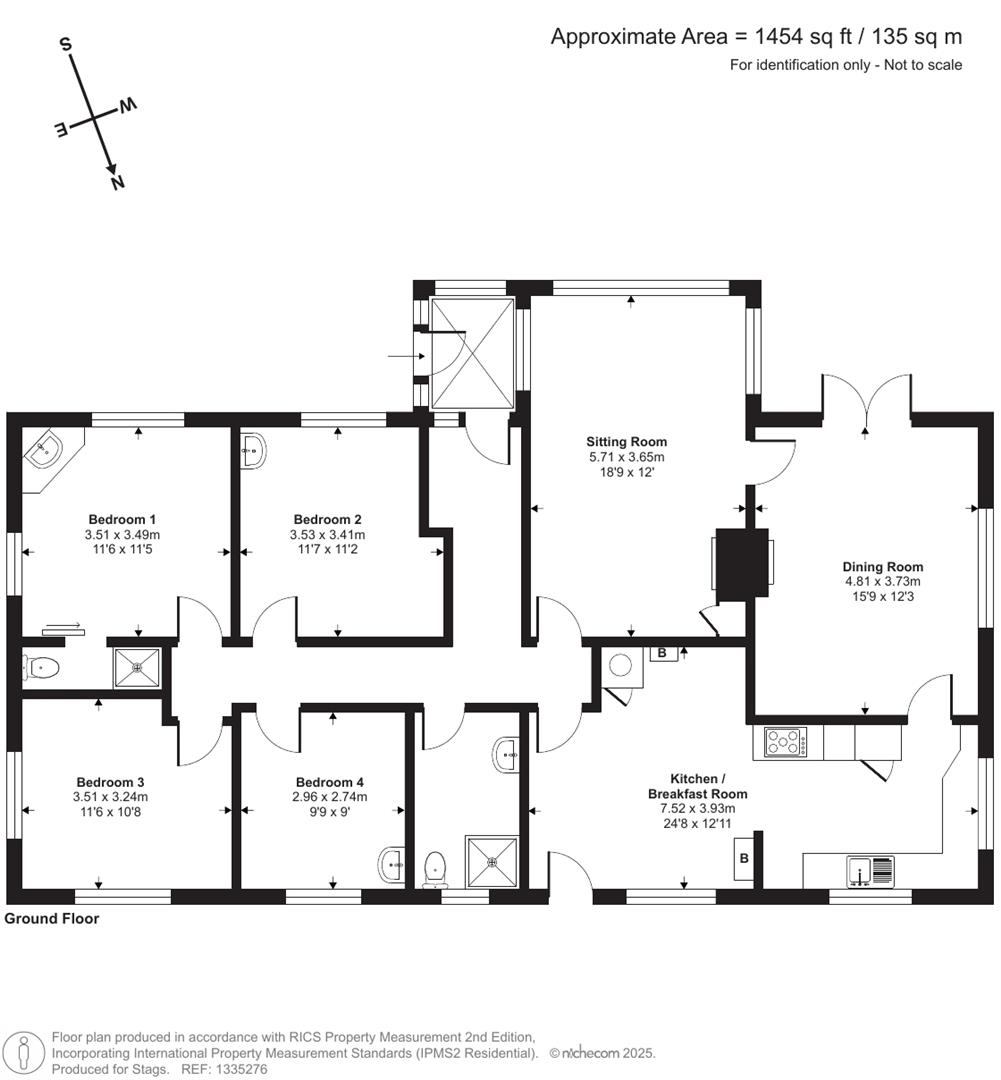 Bracken Haven, Bideford floorplan