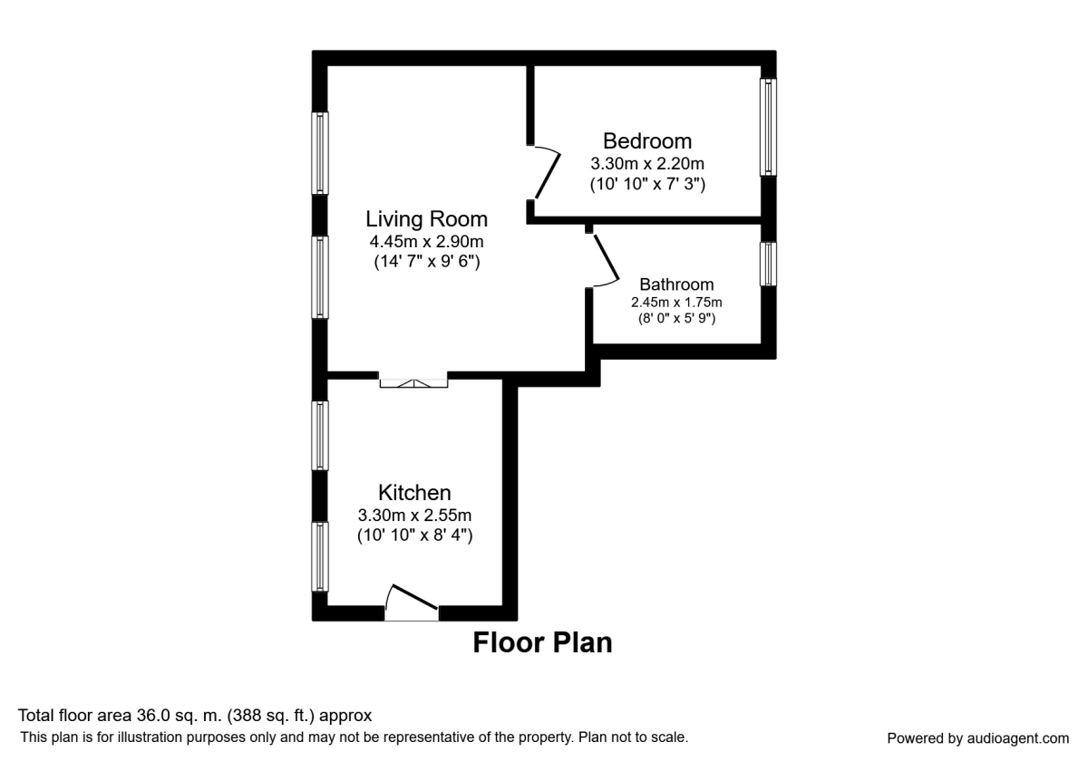 A 3 Regent Court, Leicestershire floorplan
