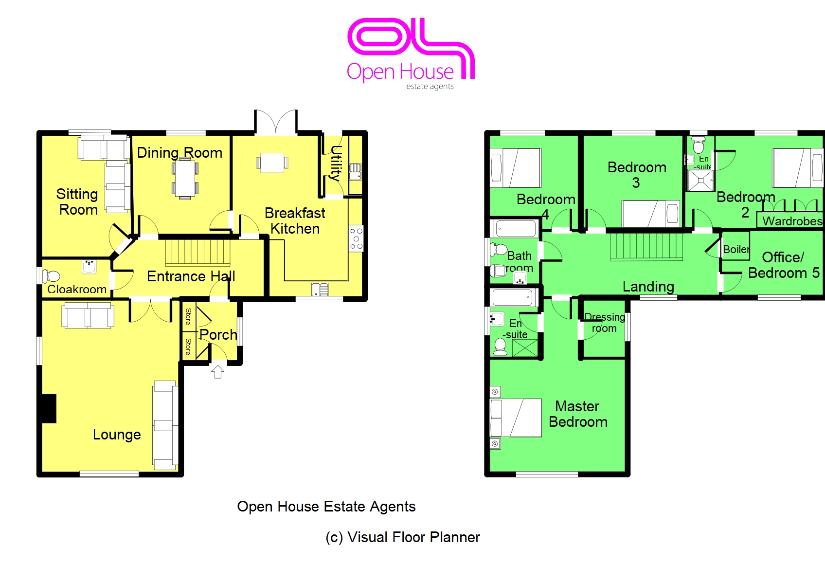5 Bedrooms Detached house for sale in West Drive, St Edwards Park, Cheddleton ST13