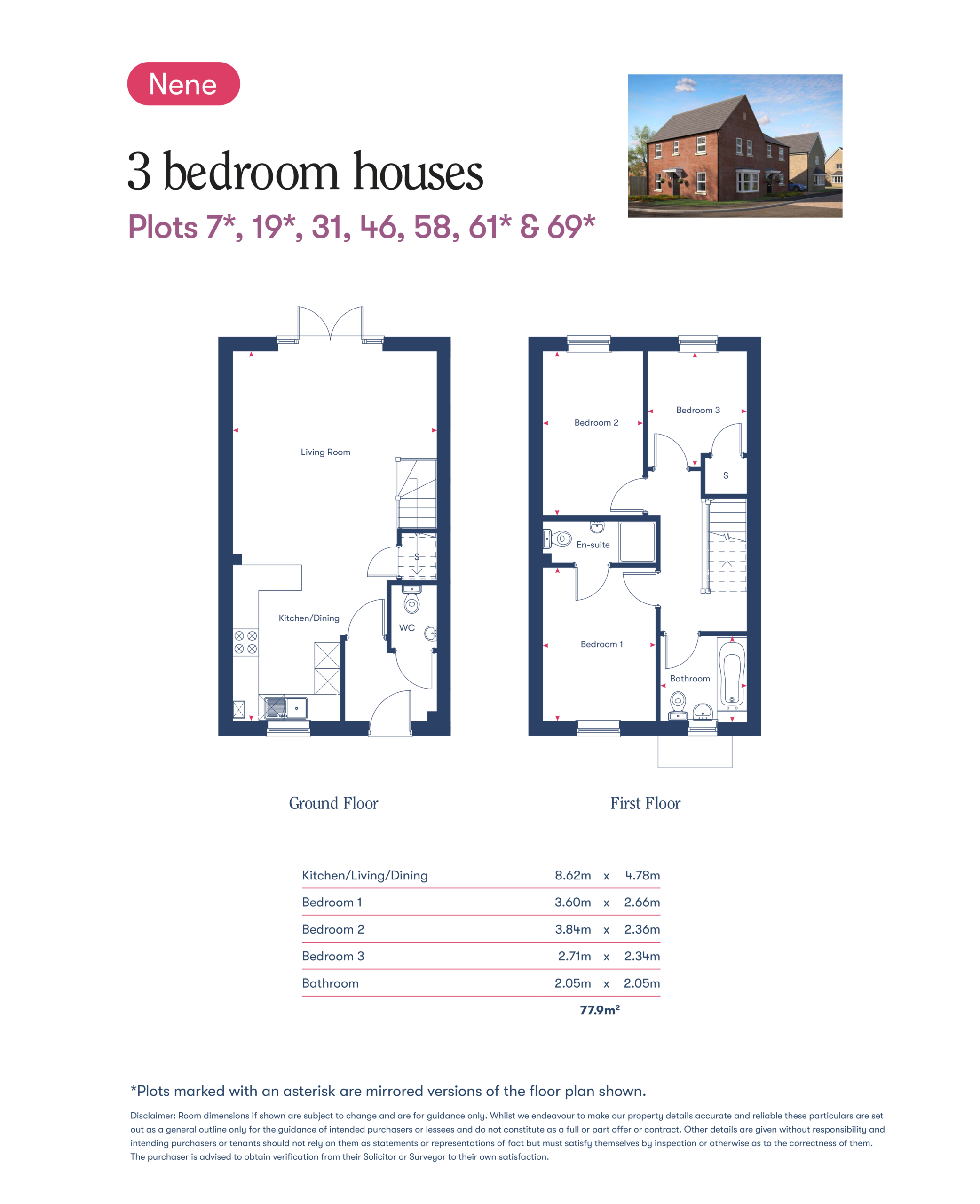 Monks House Lane, Spalding floorplan