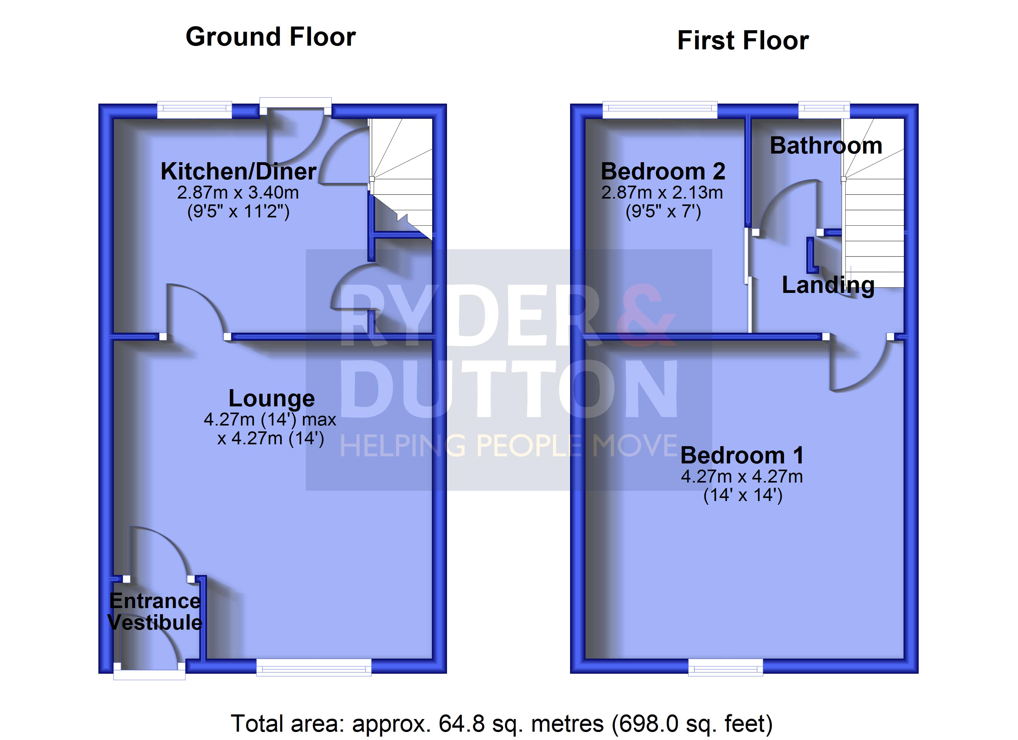 154, Adelaide Street East, Greater Manchester floorplan