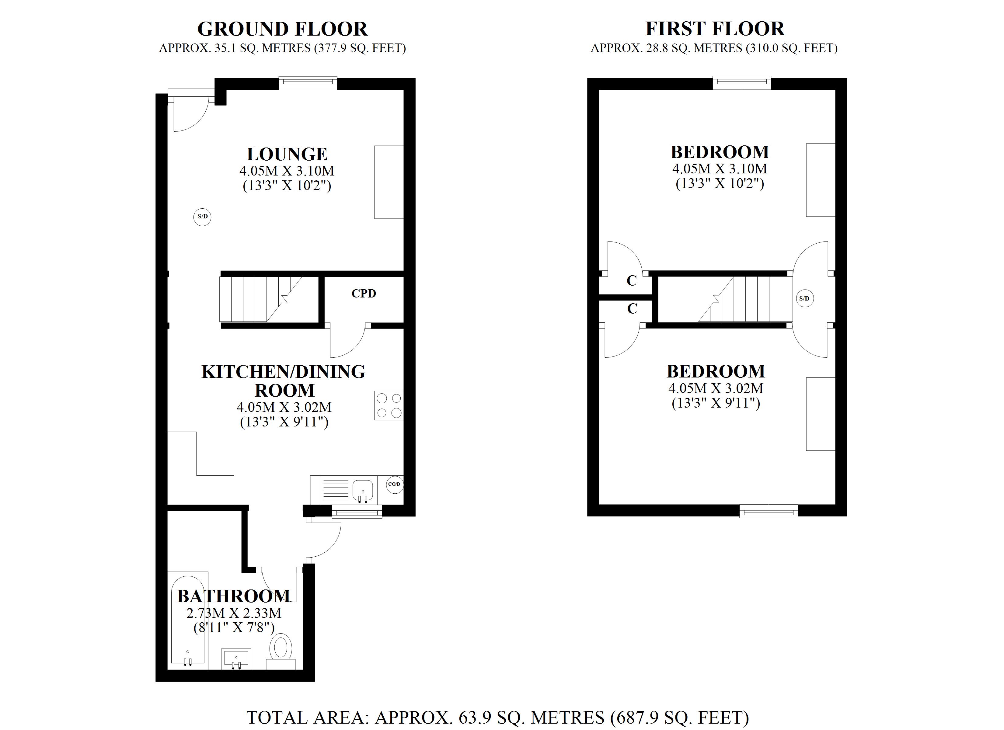 44, Admaston Road, London floorplan