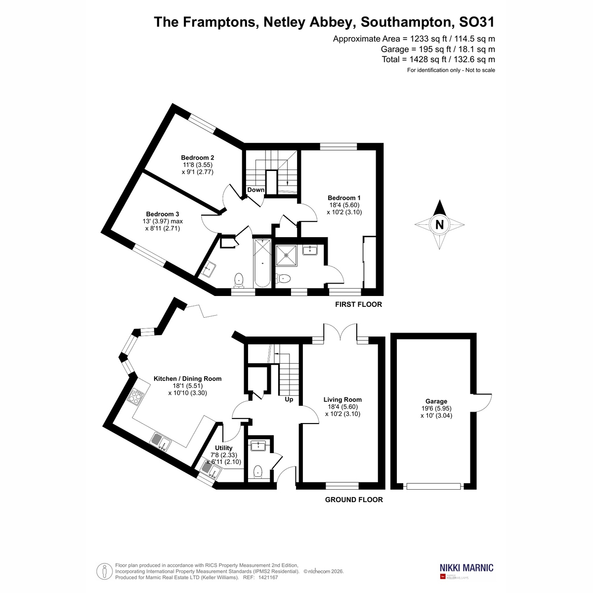 9, The Framptons, Grange Road, Southampton floorplan