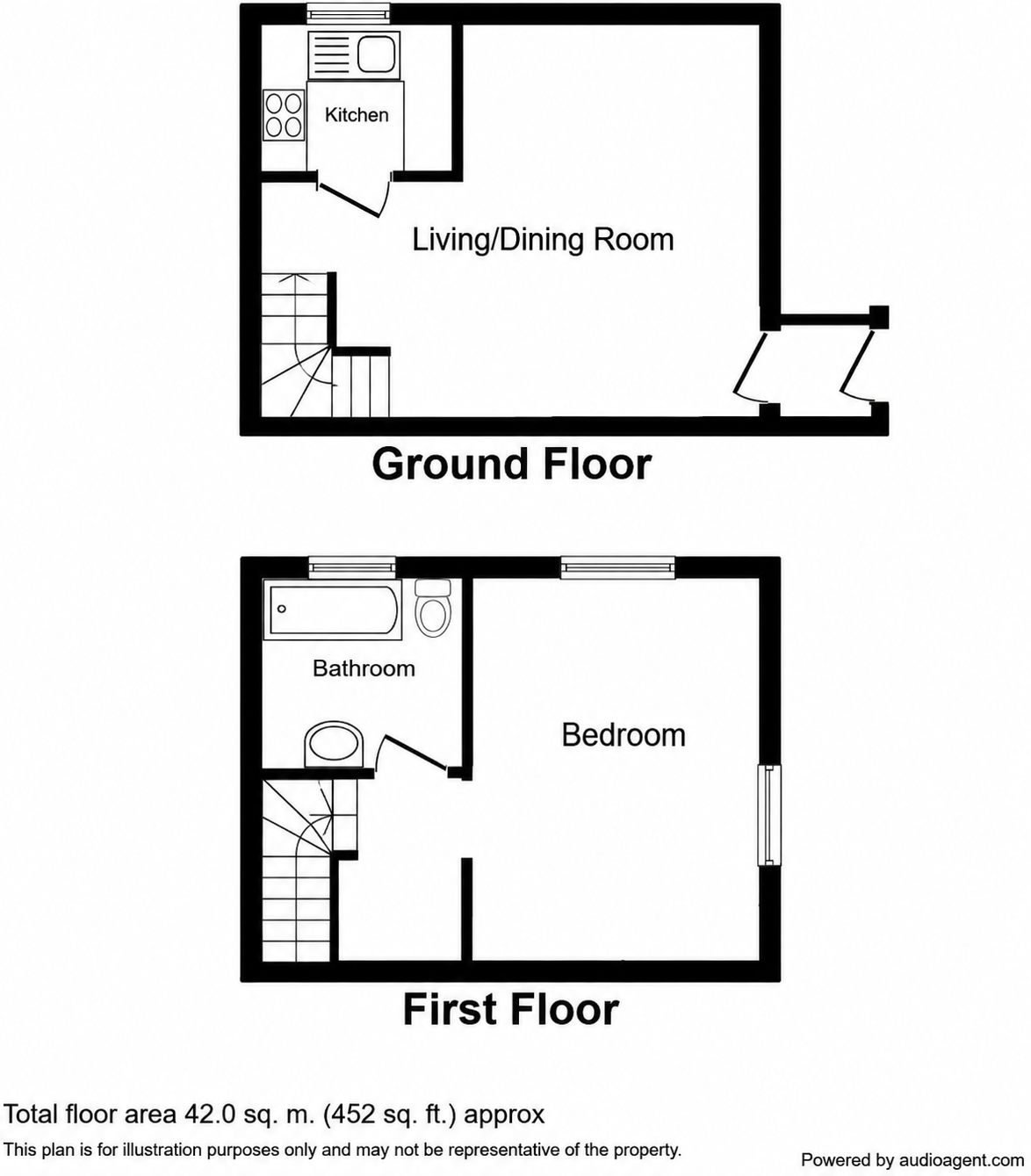 14, Meadowdown Close, Hempstead floorplan