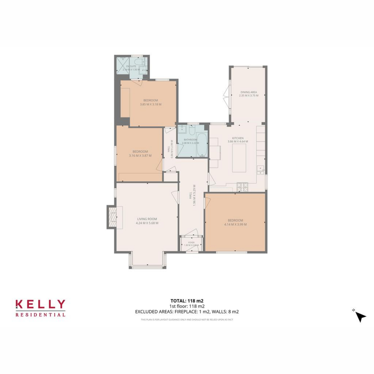 34, Eastwood Avenue, Glasgow floorplan