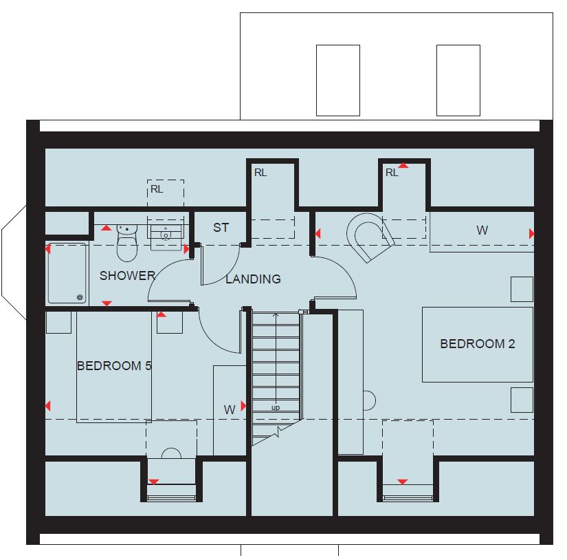 H7111238, Newton Lane, Wigston, Leicester floorplan