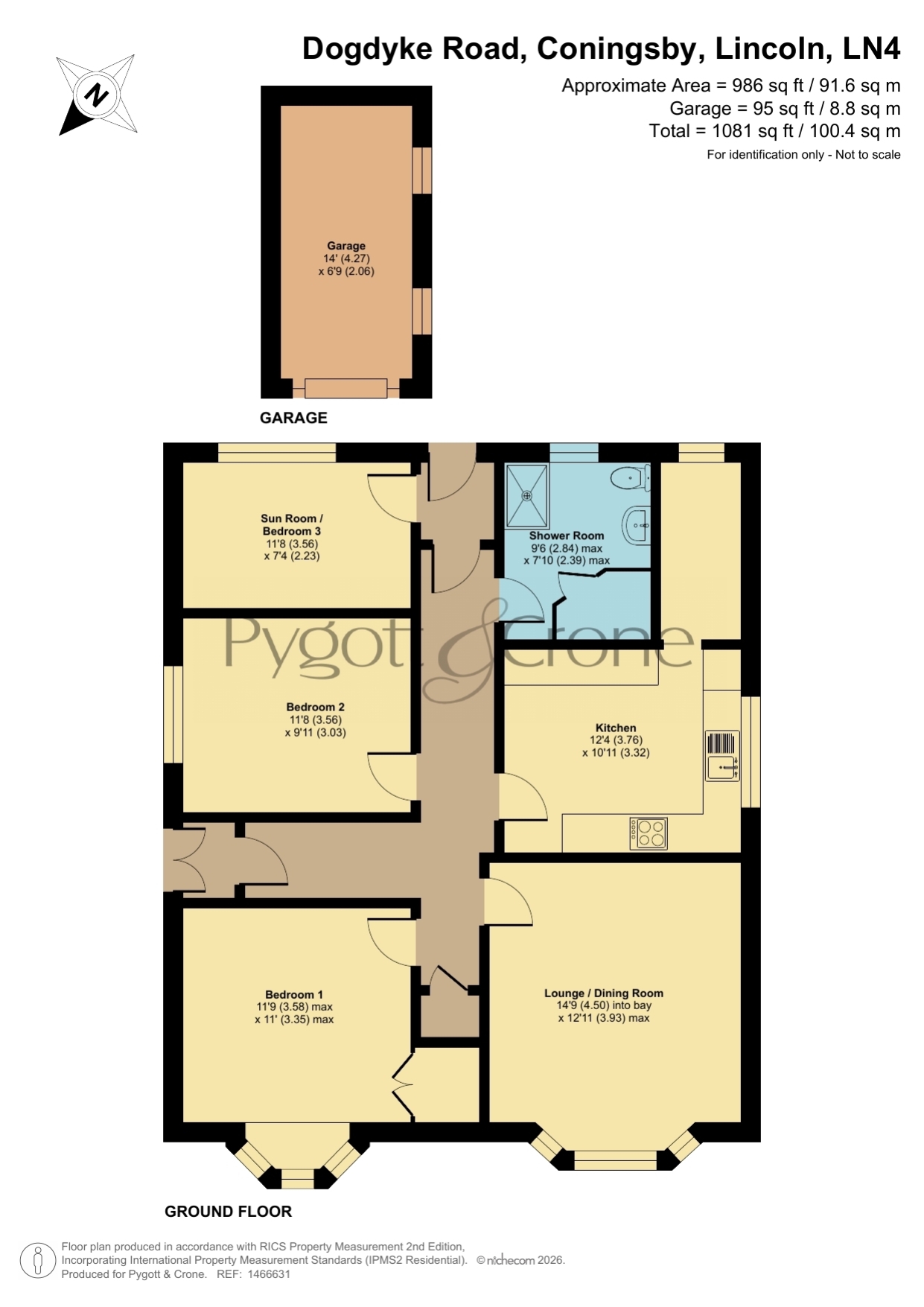 37, Dogdyke Road, Lincoln floorplan
