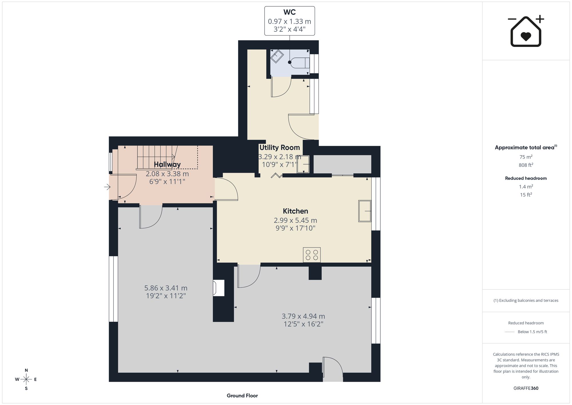 4, Orchard Close, Boverton, CF61 floorplan