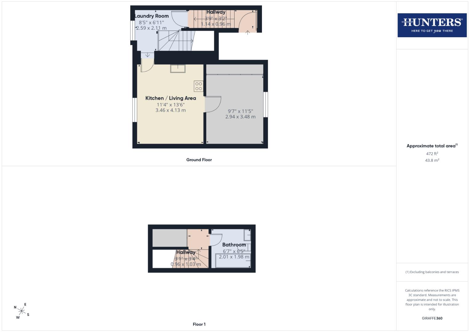 38B, Munches Street, Dumfries floorplan