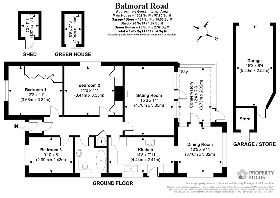 41, Balmoral Road, Wiltshire floorplan