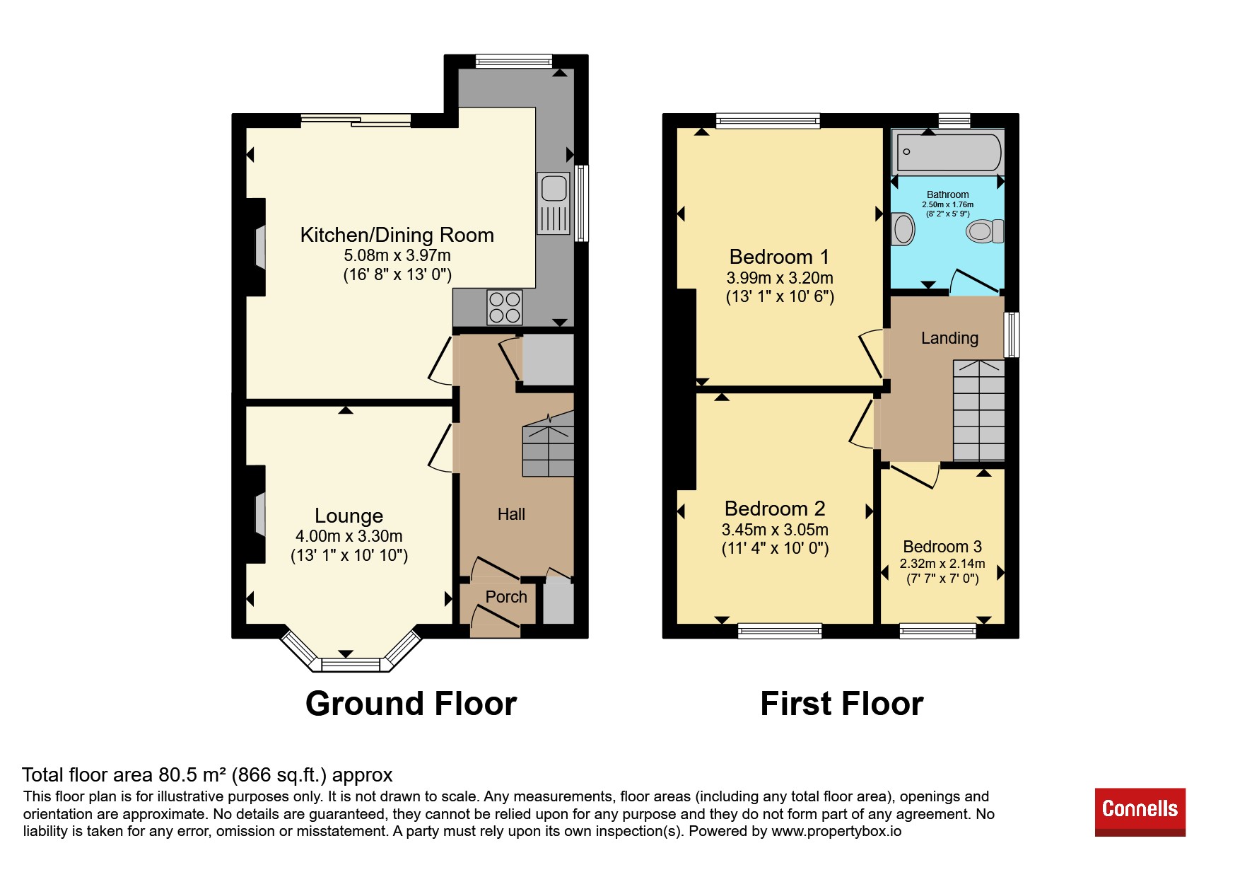 29, Oakleigh Avenue, Leicester floorplan