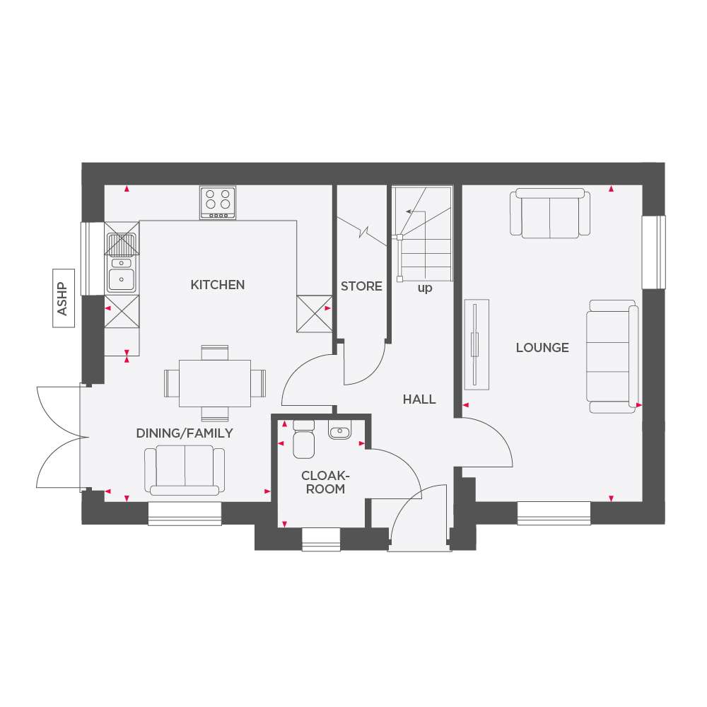 3, Brook Close, Lyneham, Chippenham floorplan