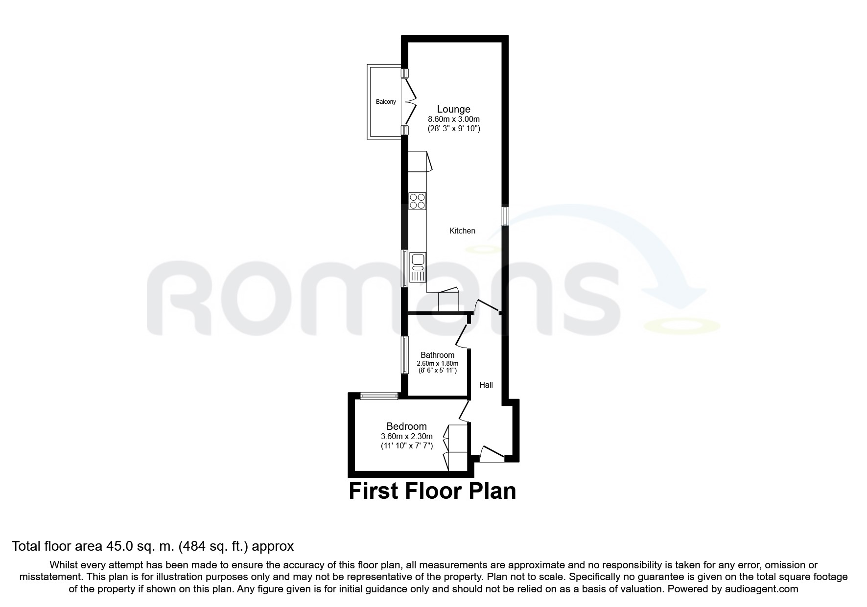 1 Bedrooms Flat to rent in Victoria Street, Windsor SL4