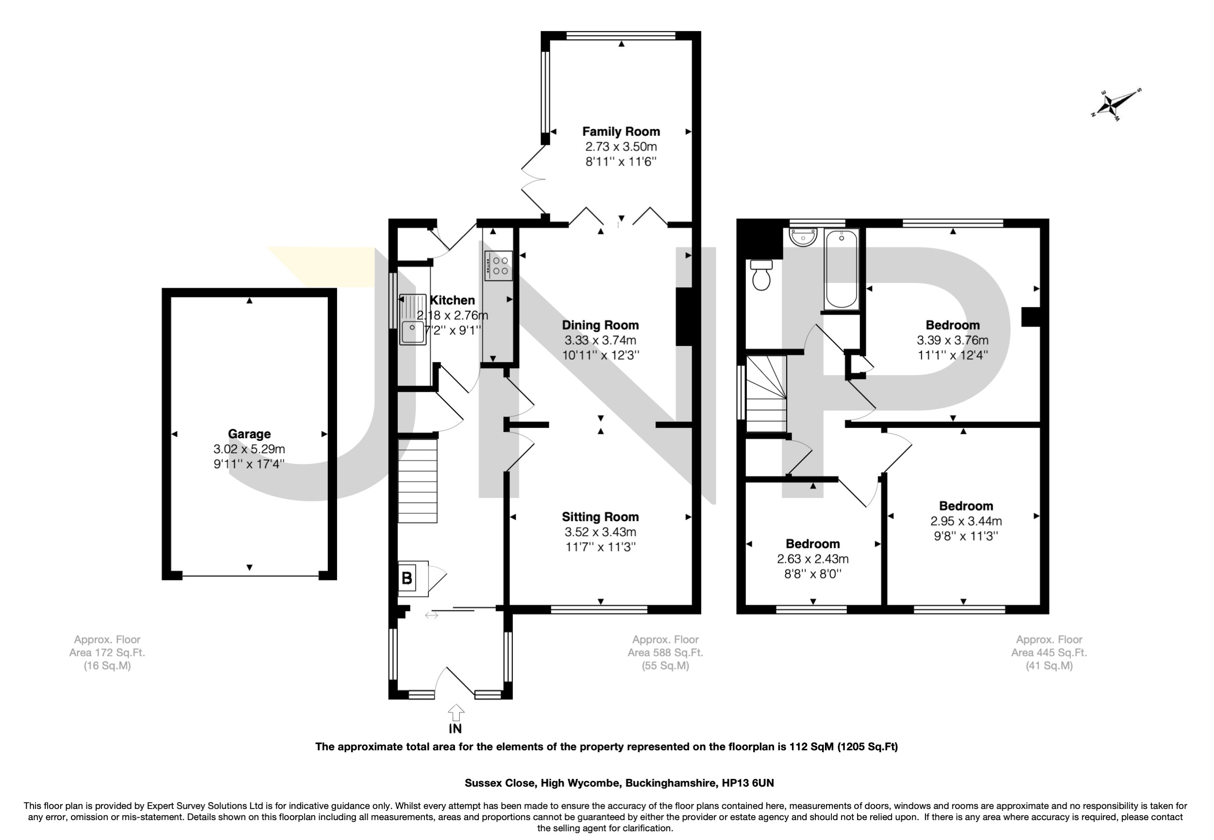 9, Sussex Close, Buckinghamshire floorplan