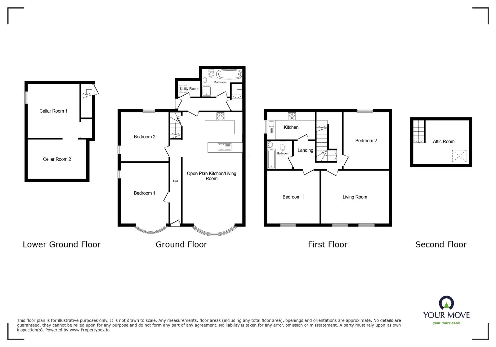Hill House,, Station Road, Wigton floorplan