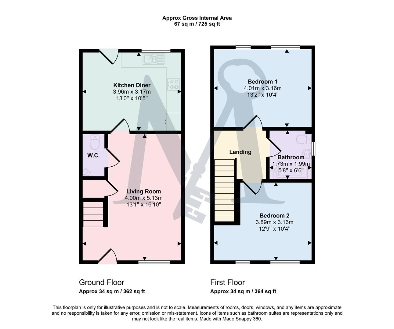 29, Dennis Street, Coalville floorplan